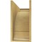 Ekena Millwork 11"W x 33"D x 22"H Classic Olympic Rough Cedar Woodgrain TimberThane Corbel, Primed Tan CORUR11X33X22OLYRCPR - alternate 3